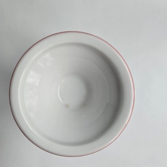 Vintage White Ceramic Mug With Red Cardinal On Yellow Flower Blossom Branch - Picture 3 of 16